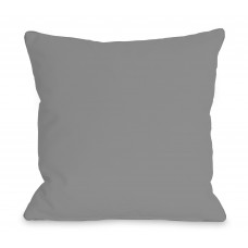 One Bella Casa Solid Outdoor Throw Pillow HMW8731